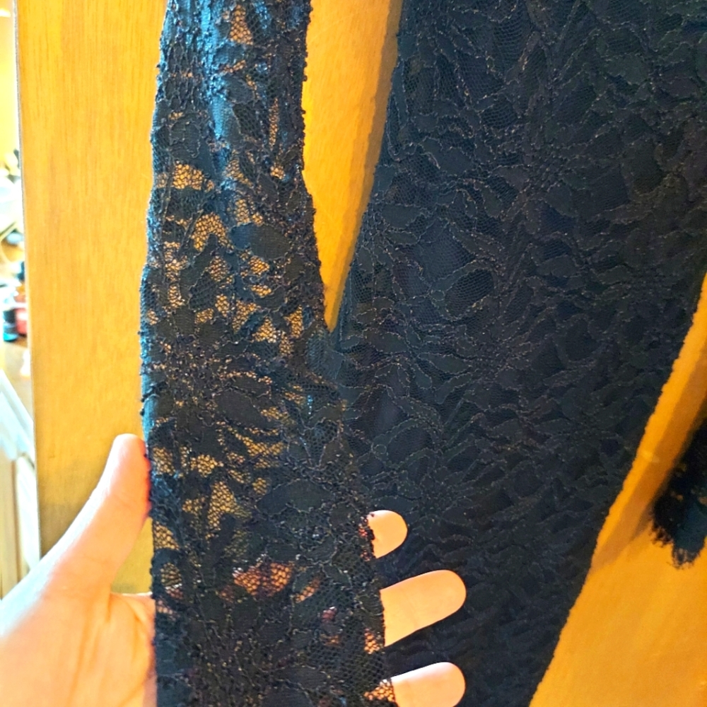 Jump! XXS lace little black dress